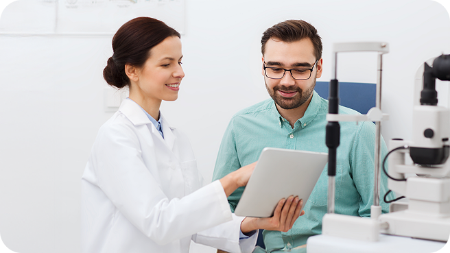 Find eye doctor